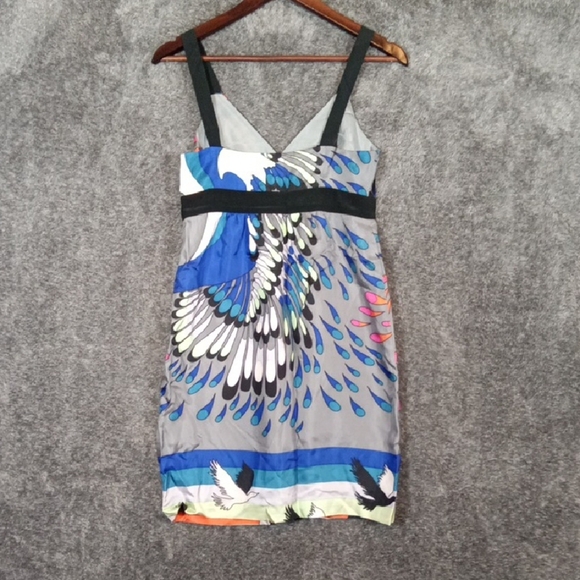 Tibi Mini Dress Baby Doll Silk Summer Vacation Beach Dress Womens Xs - Picture 3 of 9